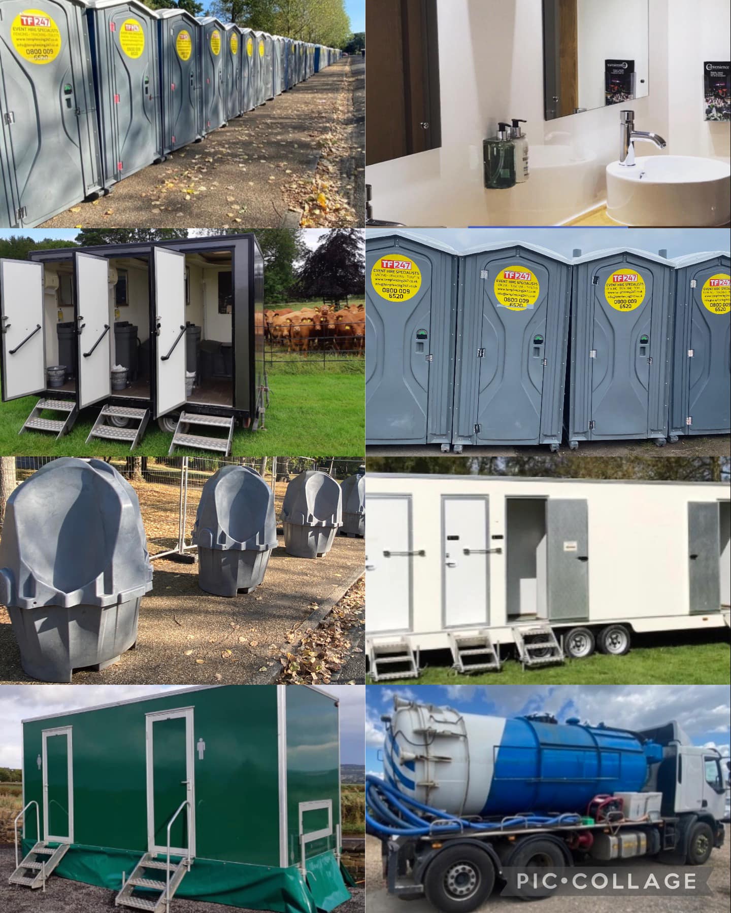 portable toilet hire